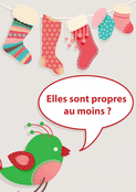 Des chaussettes sales et un oiseau curieux